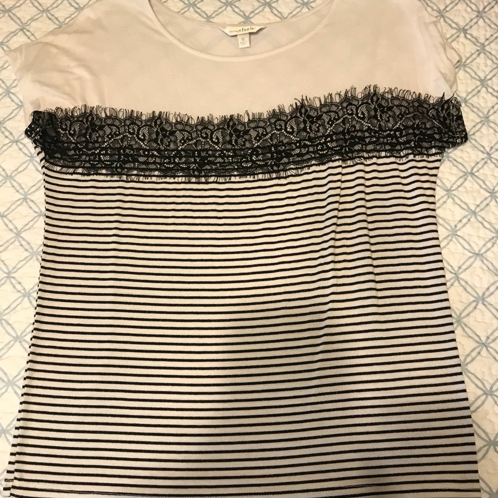 Black and white top